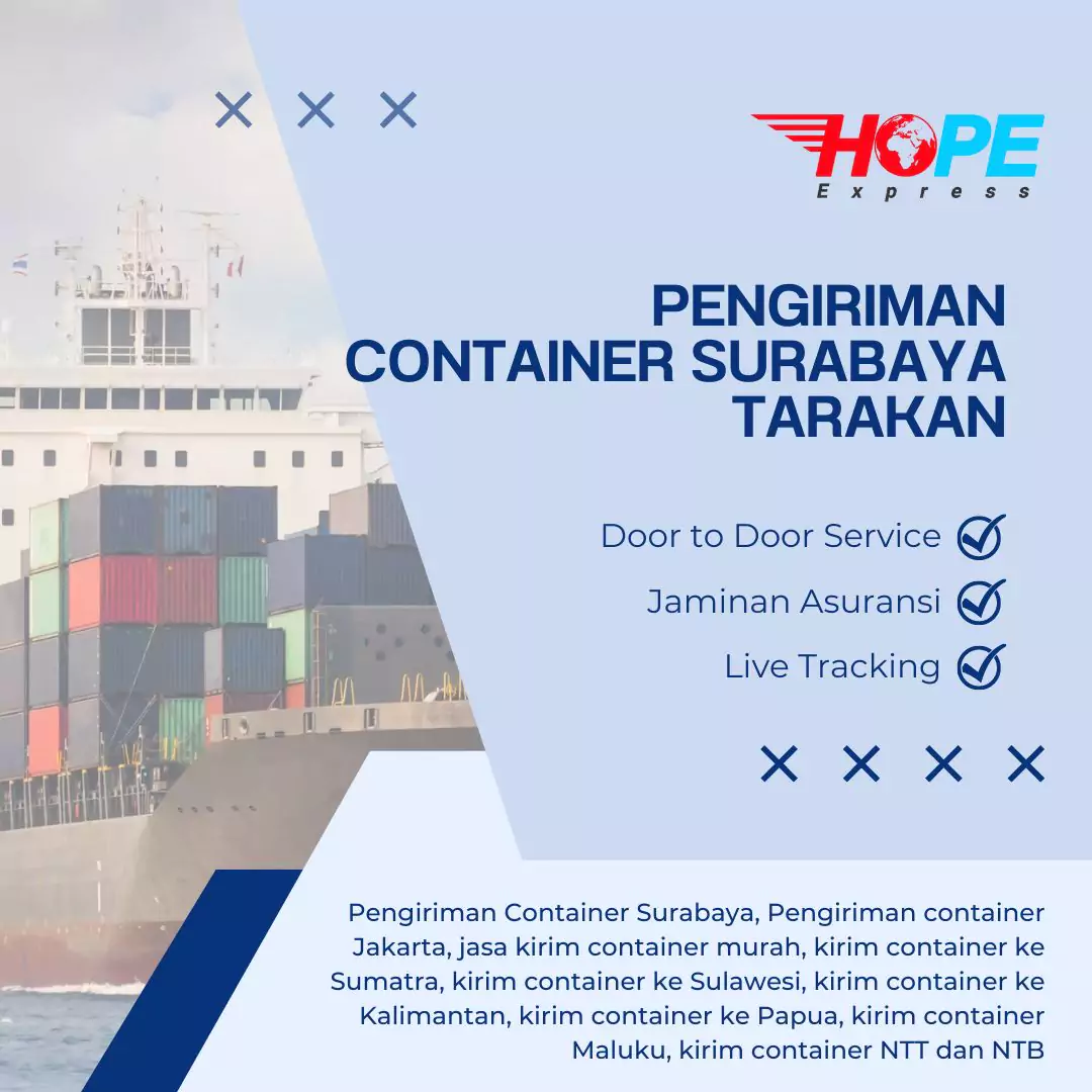 Pengiriman Container Jakarta Tarakan