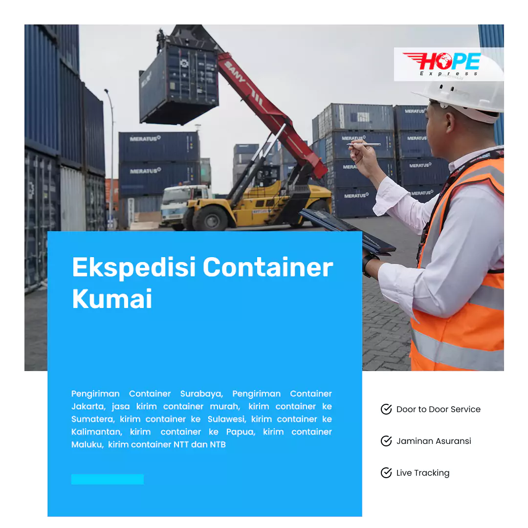 Ekspedisi Container Kudus Kumai