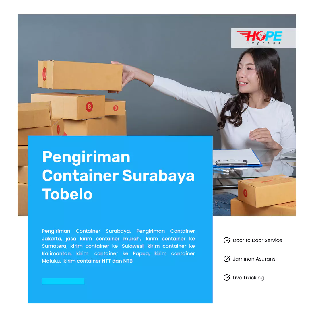 Pengiriman Container Surabaya Tobelo