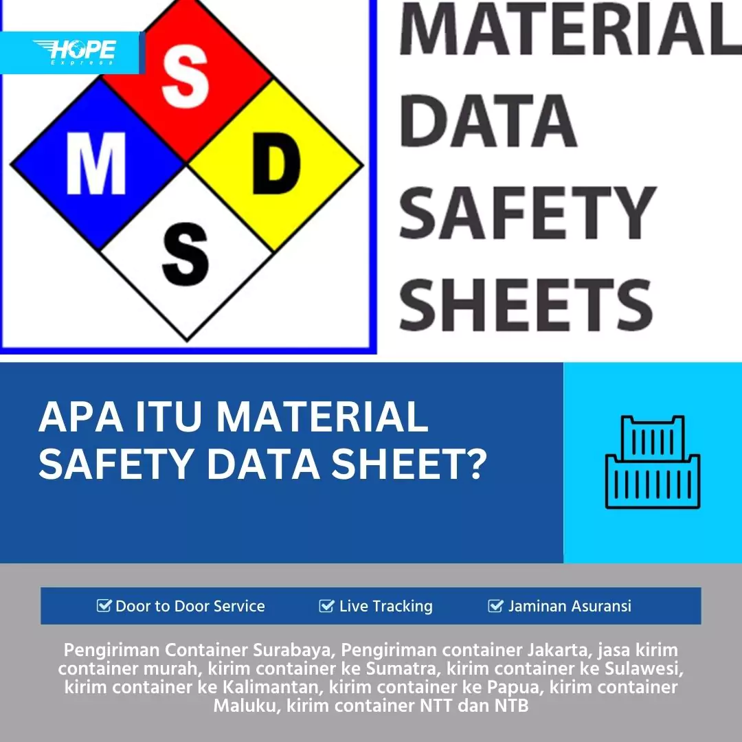 Apa itu Material Safety Data Sheet?