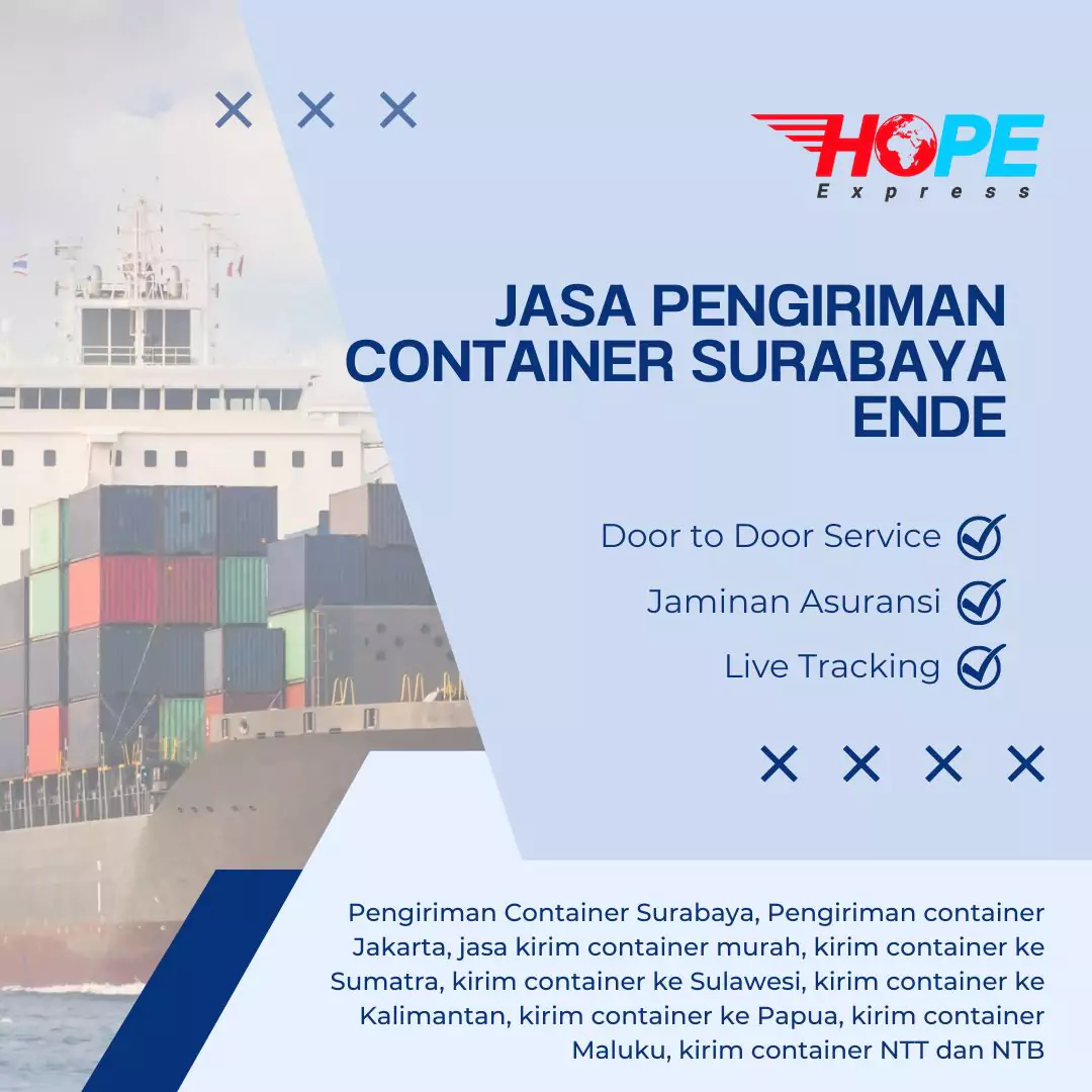 Jasa Pengiriman Container Surabaya Ende