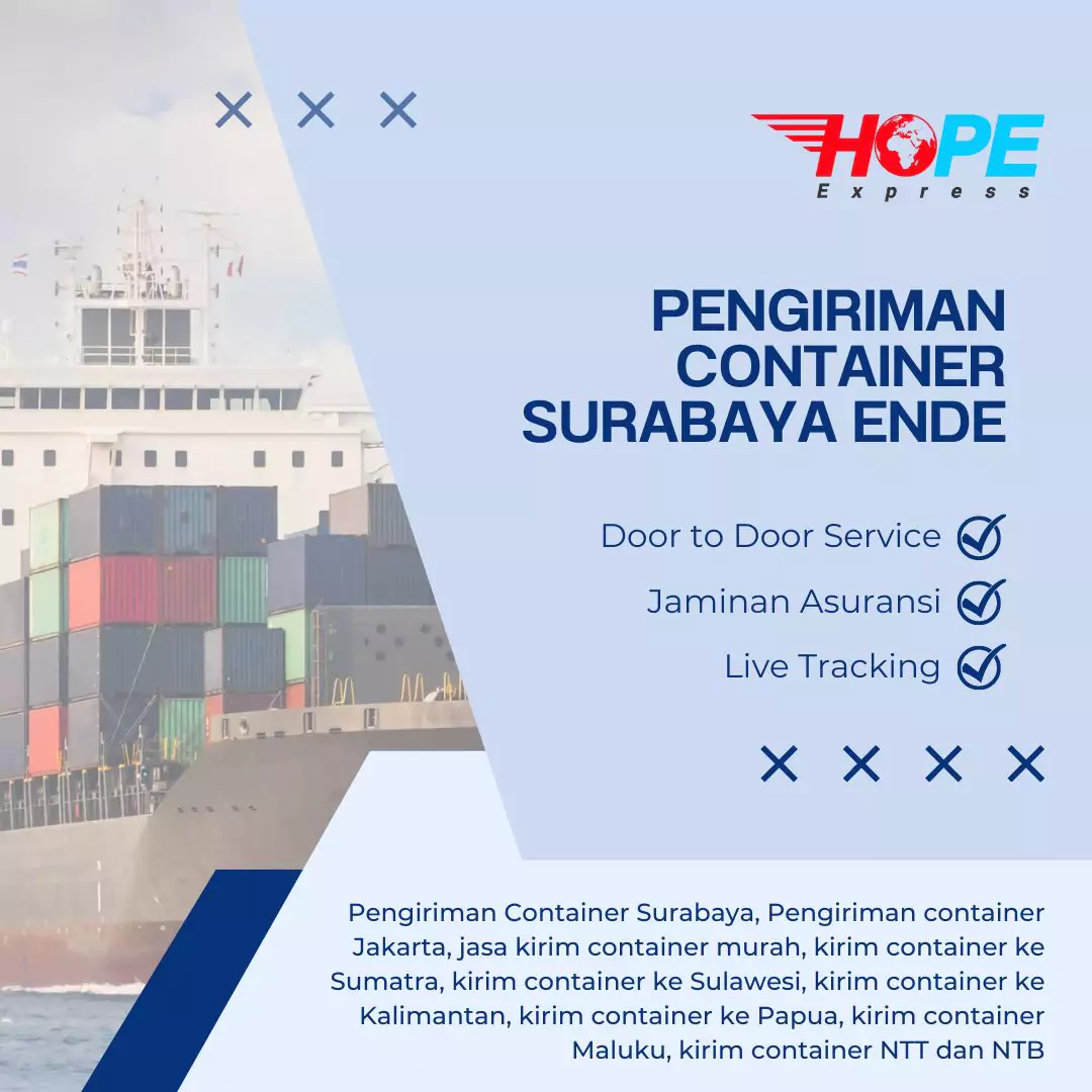 Pengiriman Container Surabaya Ende