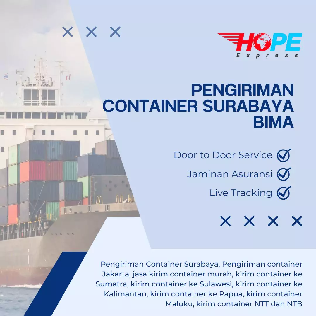 Pengiriman Container Surabaya Bima