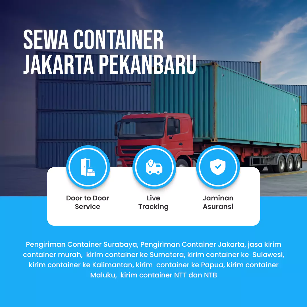 Sewa Container Jakarta Pekanbaru