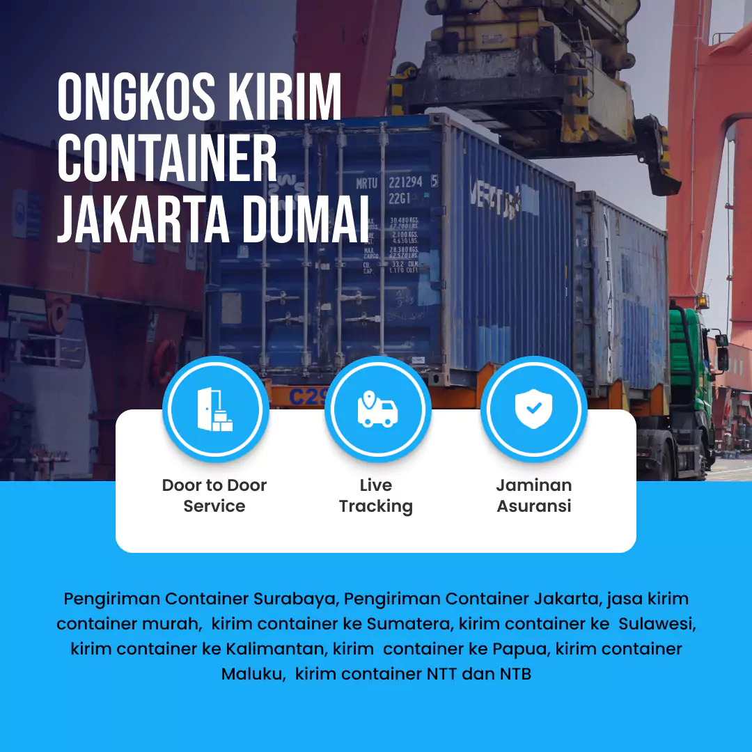 Ongkos Kirim Container Jakarta Dumai