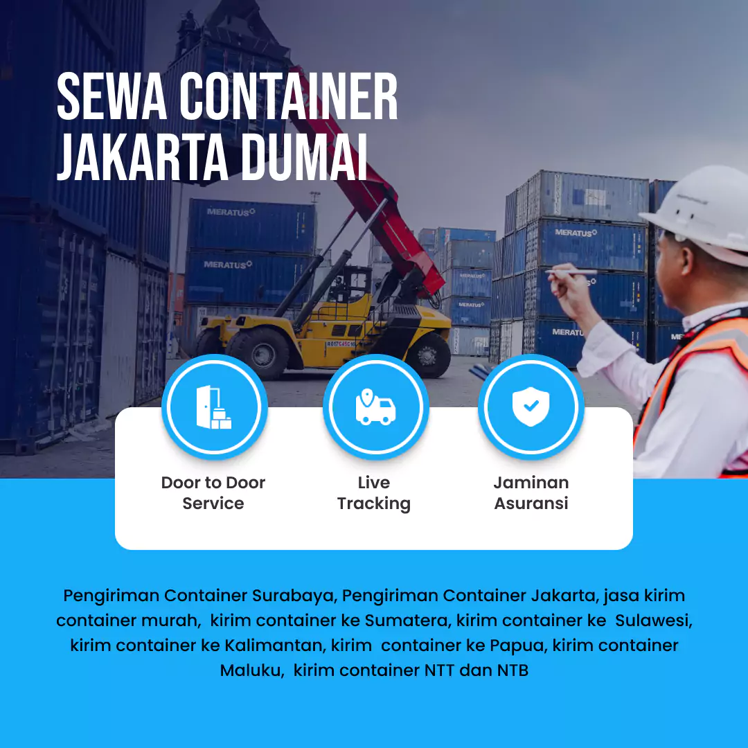 Sewa Container Jakarta Dumai