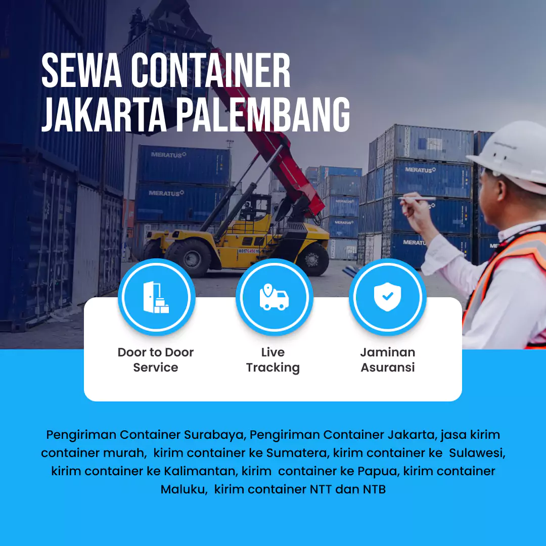 Sewa Container Jakarta Palembang