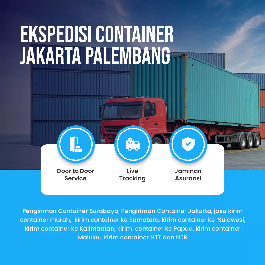 Ekspedisi Container Jakarta Palembang