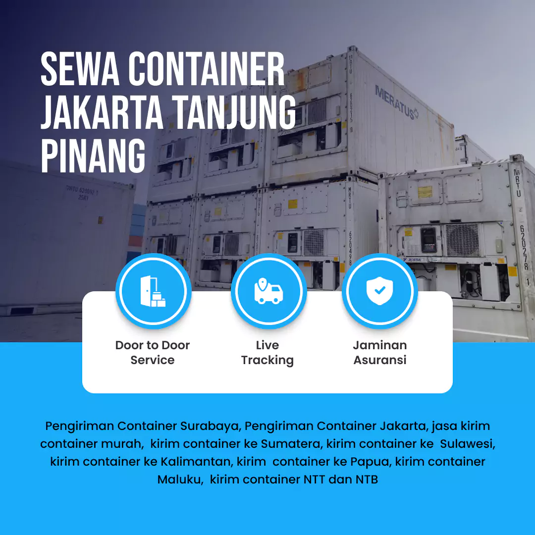 Sewa Container Jakarta Tanjung Pinang