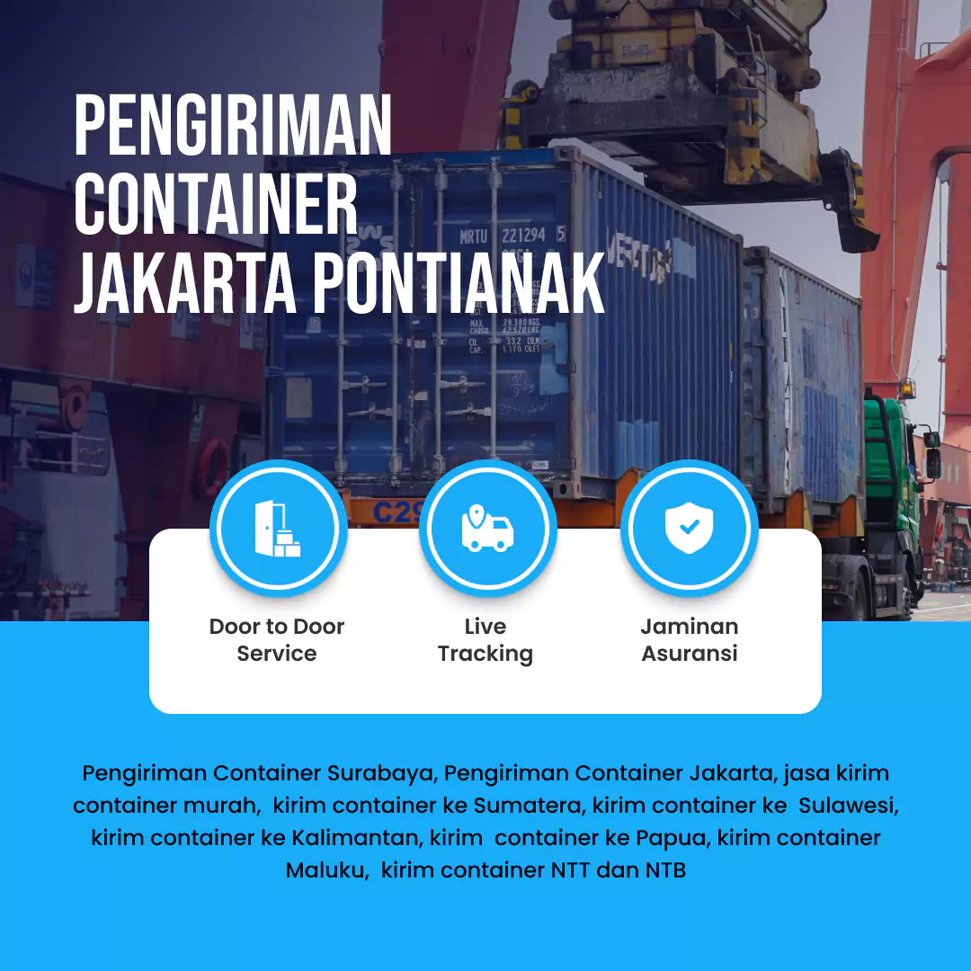 Pengiriman Container Jakarta Pontianak