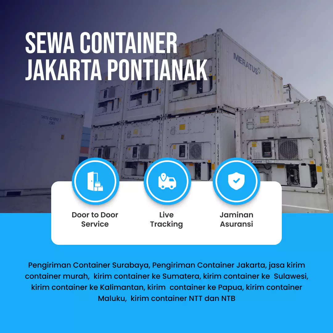 Sewa Container Jakarta Pontianak