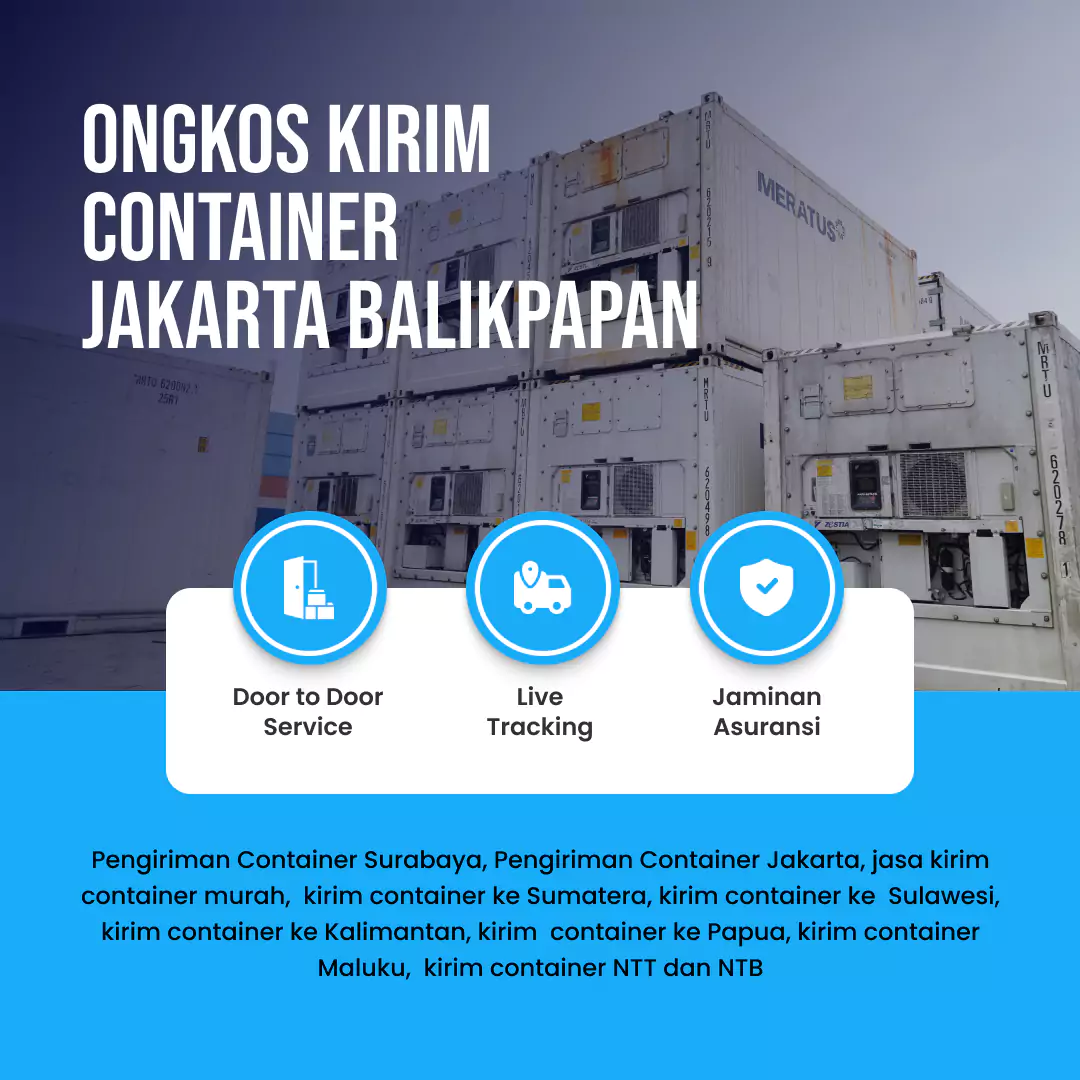 Ongkos Kirim Container Jakarta Balikpapan