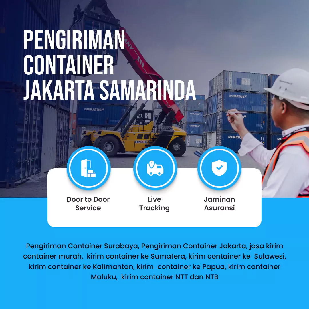 Pengiriman Container Jakarta Samarinda