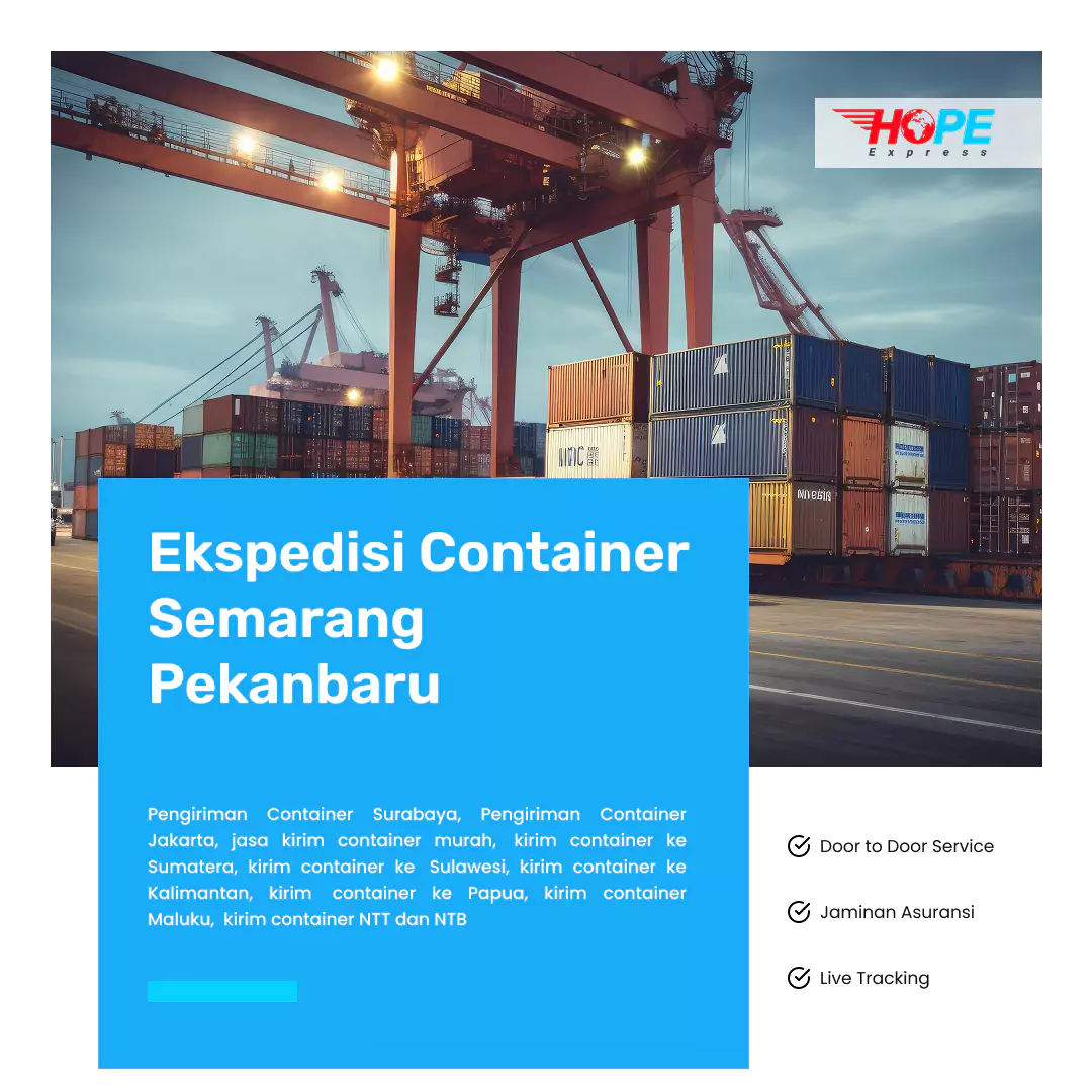 Ekspedisi Container Semarang Pekanbaru
