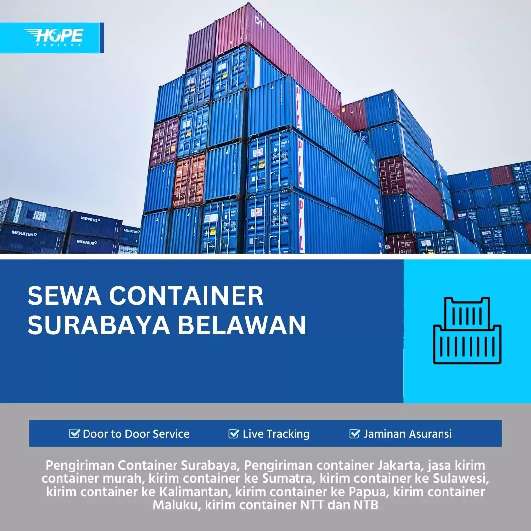 Sewa Container Surabaya Belawan