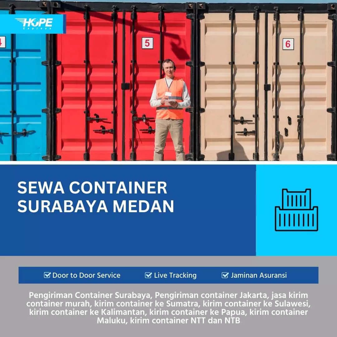 Sewa Container Surabaya Medan