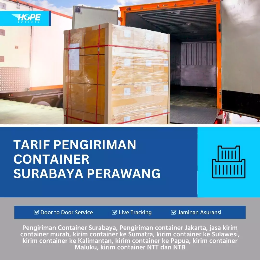 Tarif Pengiriman Container Surabaya Perawang