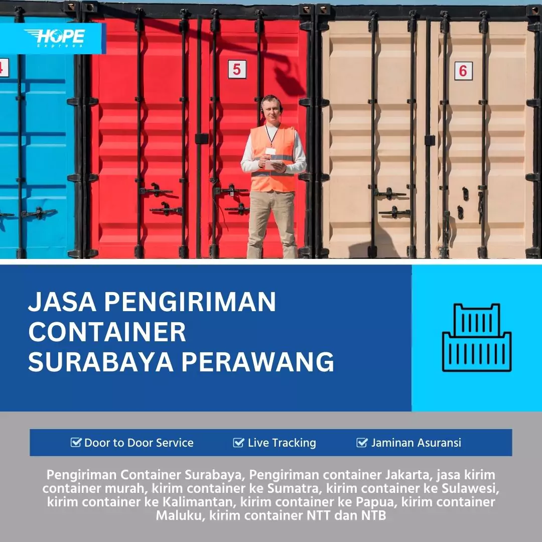 Jasa Pengiriman Container Surabaya Perawang