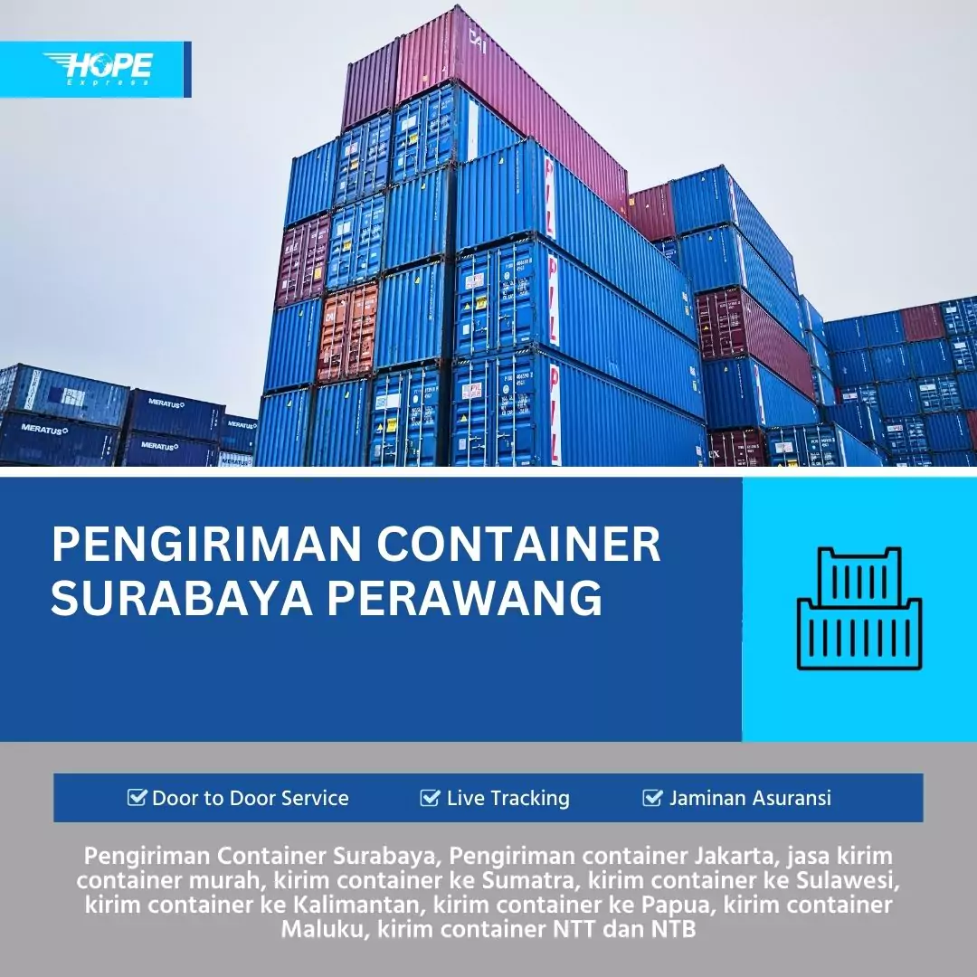 Pengiriman Container Surabaya Perawang