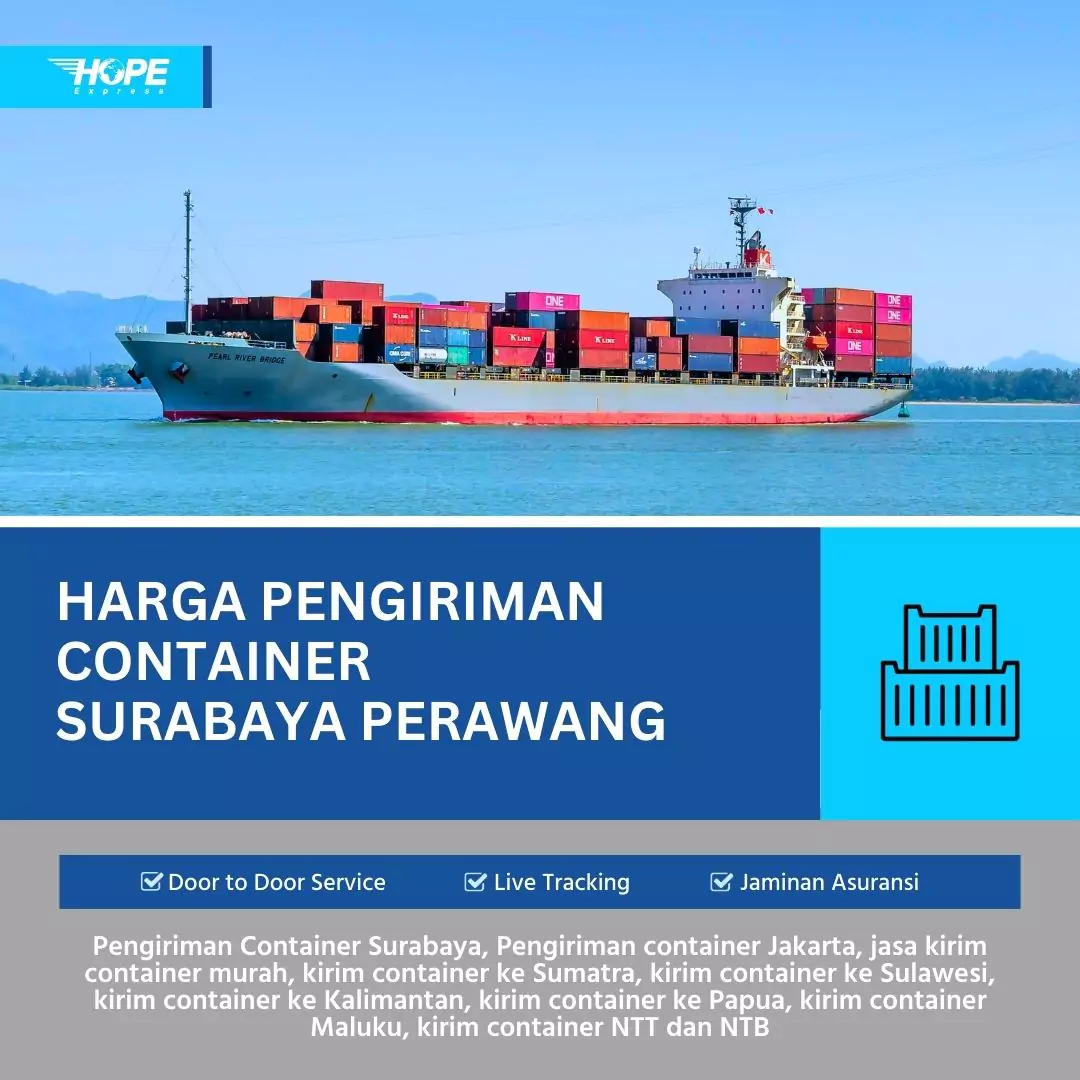 Harga Pengiriman Container Surabaya Perawang