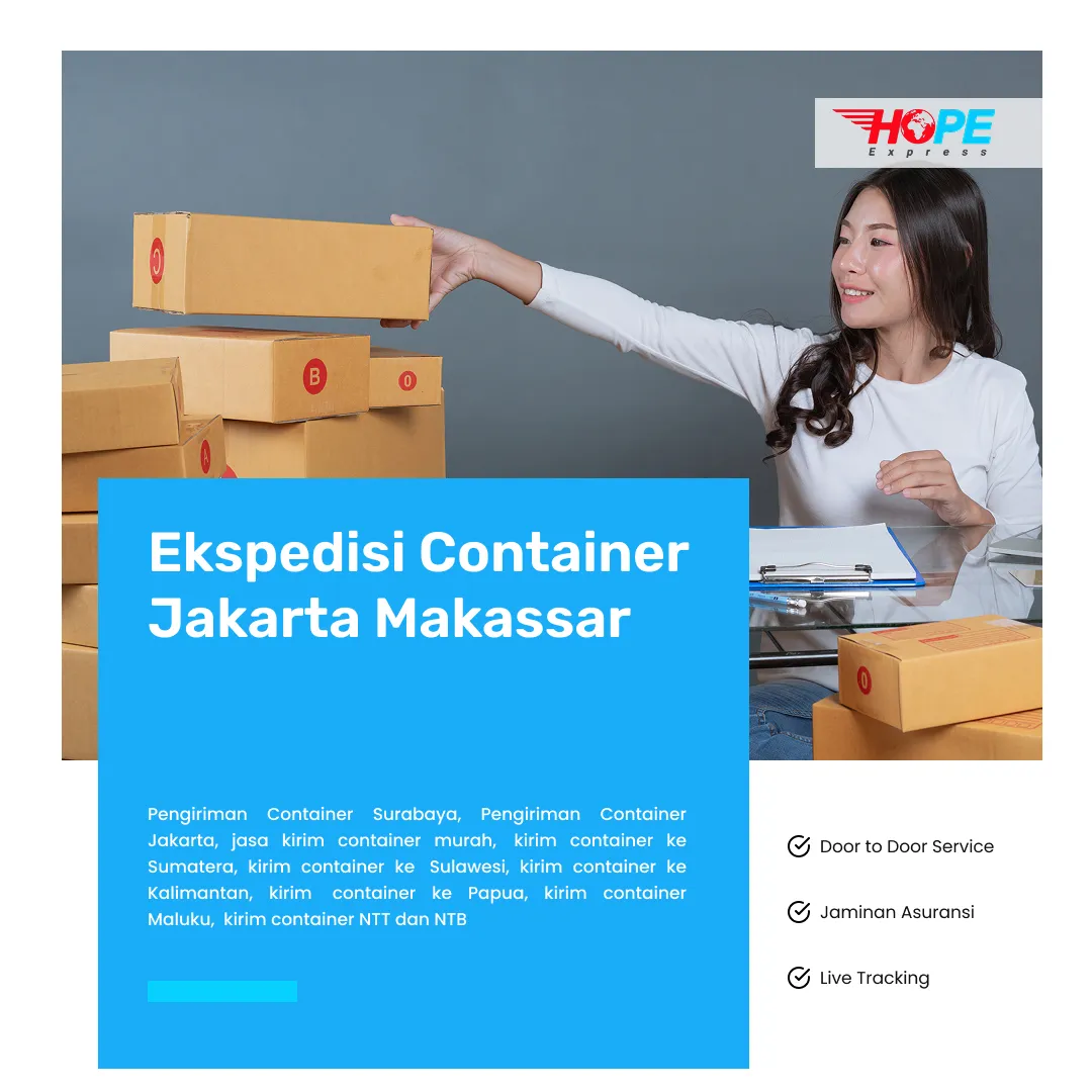 Ekspedisi Container Jakarta Makassar