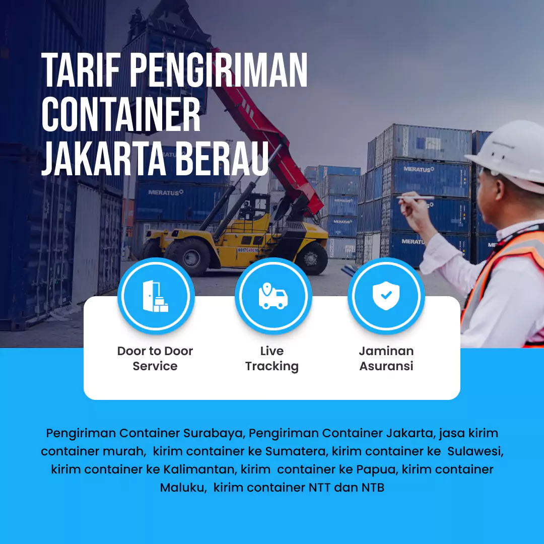 Tarif Pengiriman Container Jakarta Berau