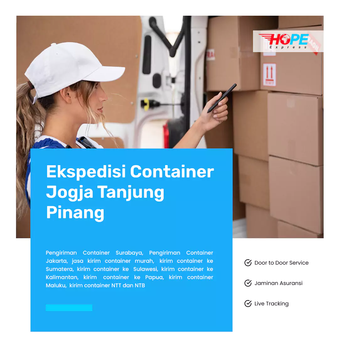 Ekspedisi Container Jogja Tanjung Pinang