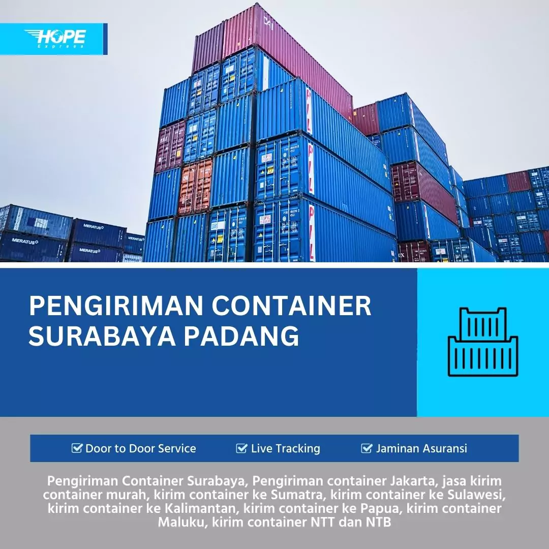 Pengiriman Container Surabaya Padang