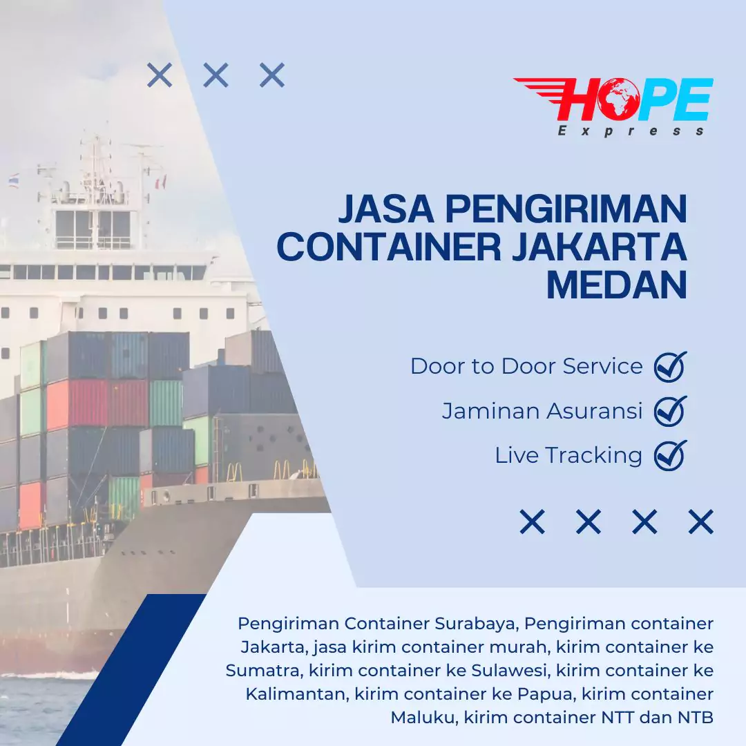 Jasa Pengiriman Container Jakarta Medan