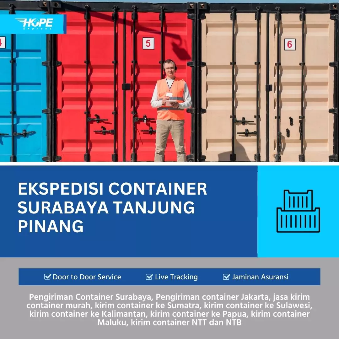 Ekspedisi Container Surabaya Tanjung Pinang