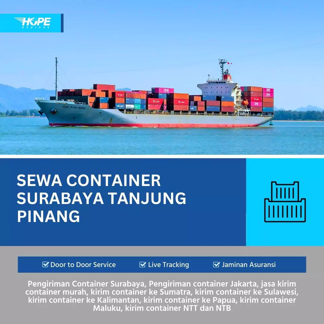 Sewa Container Surabaya Tanjung Pinang