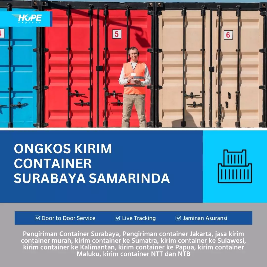 Ongkos Kirim Container Surabaya Samarinda