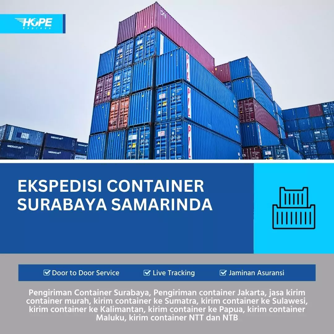 Ekspedisi Container Surabaya Samarinda