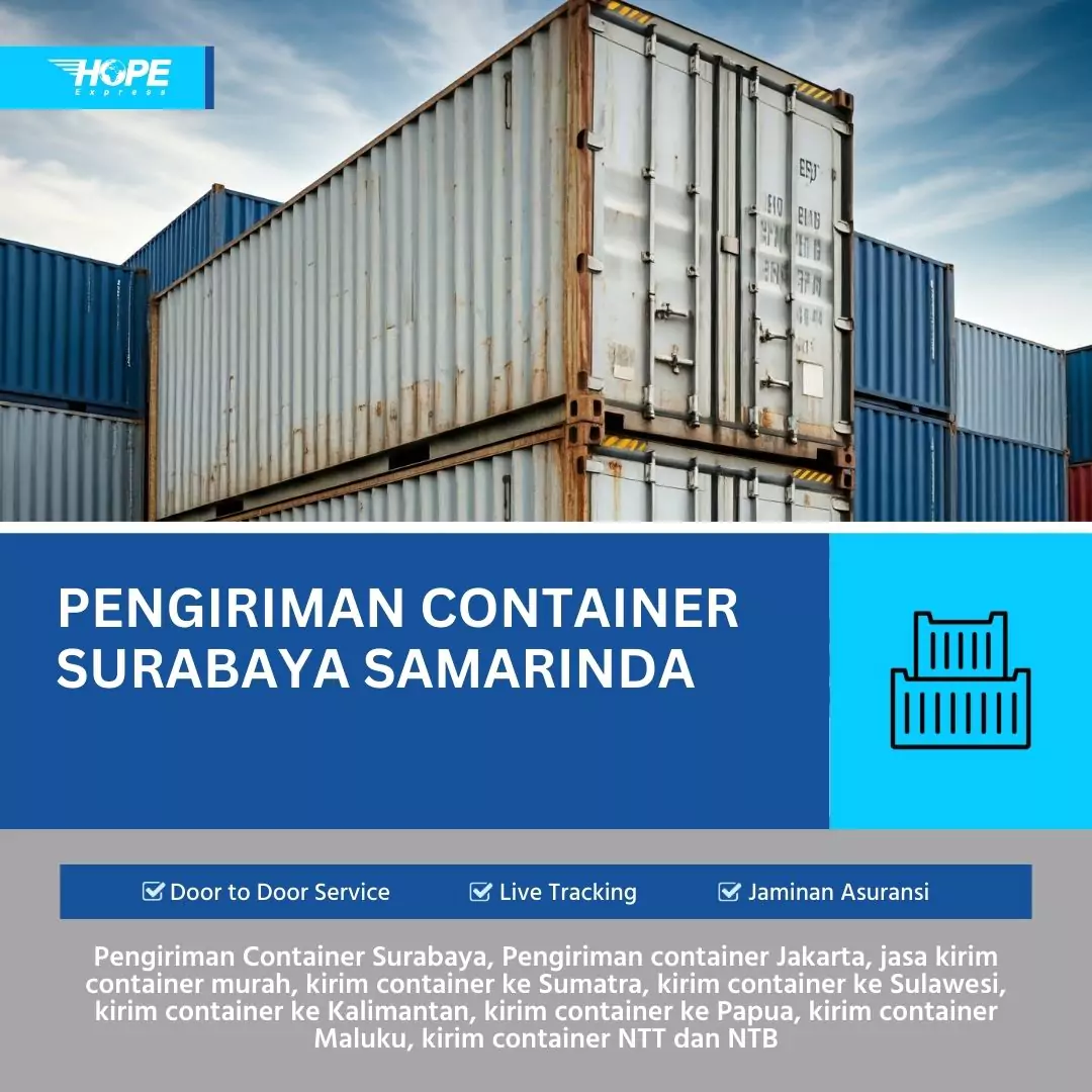 Pengiriman Container Surabaya Samarinda