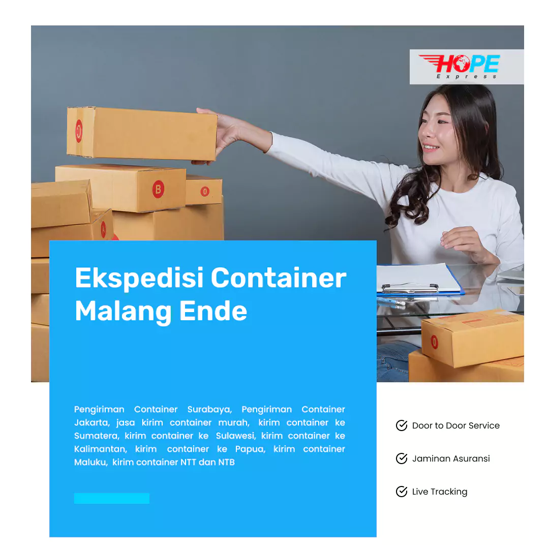 Ekspedisi Container Malang Ende