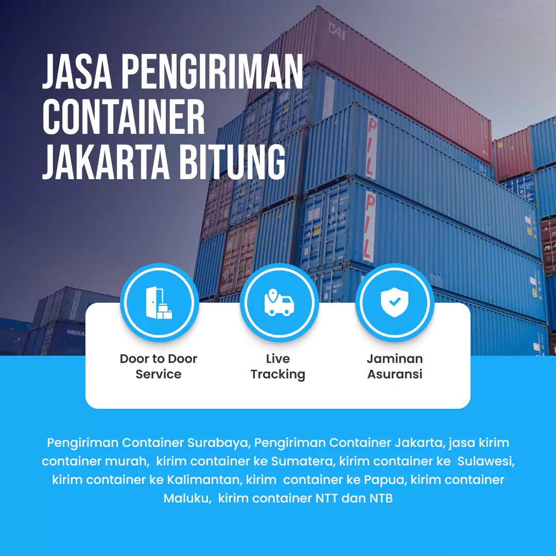 Jasa Pengiriman Container Jakarta Bitung