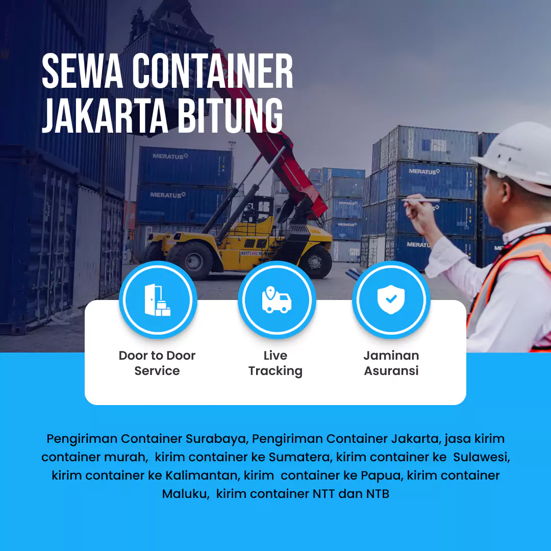 Sewa Container Jakarta Bitung