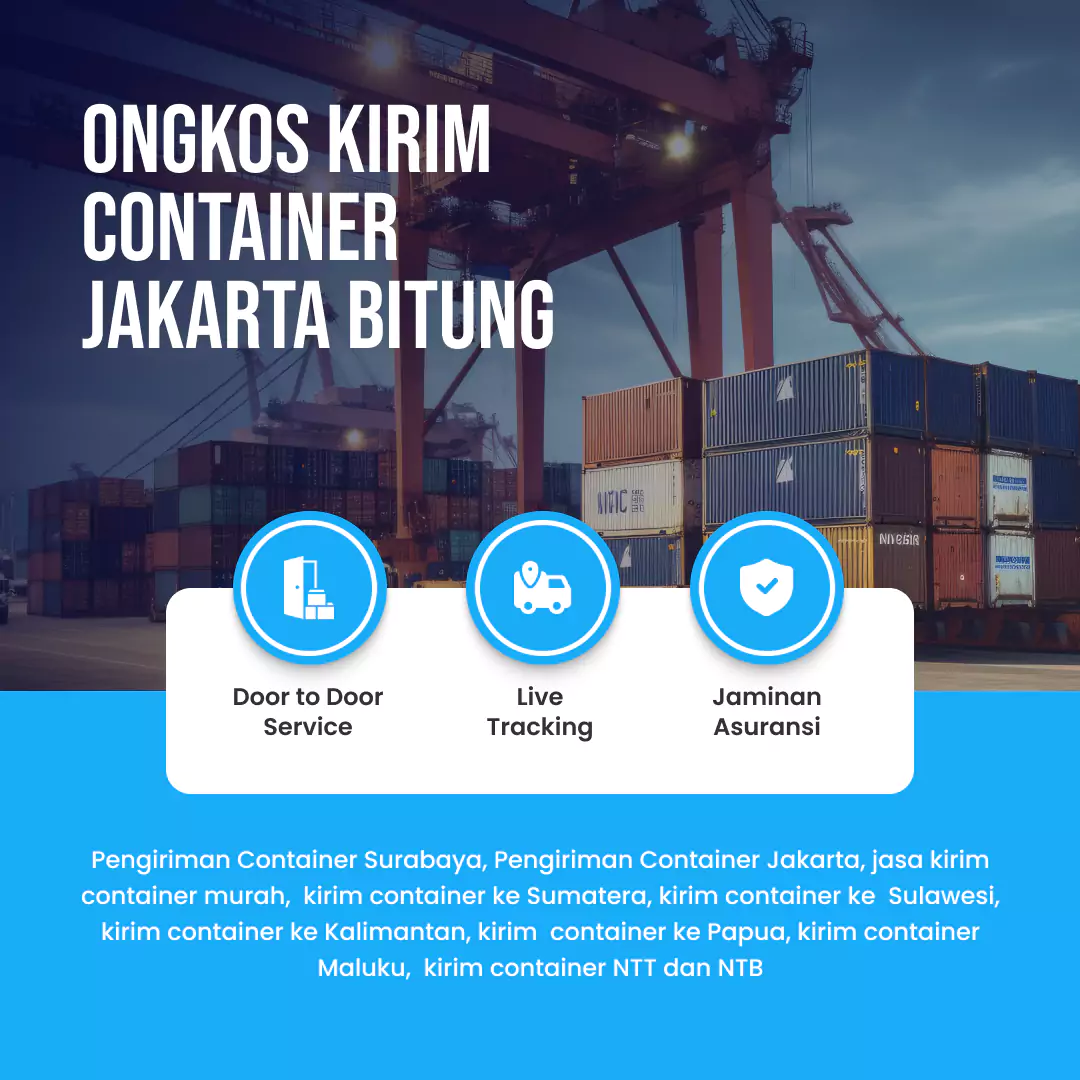 Ongkos Kirim Container Jakarta Bitung