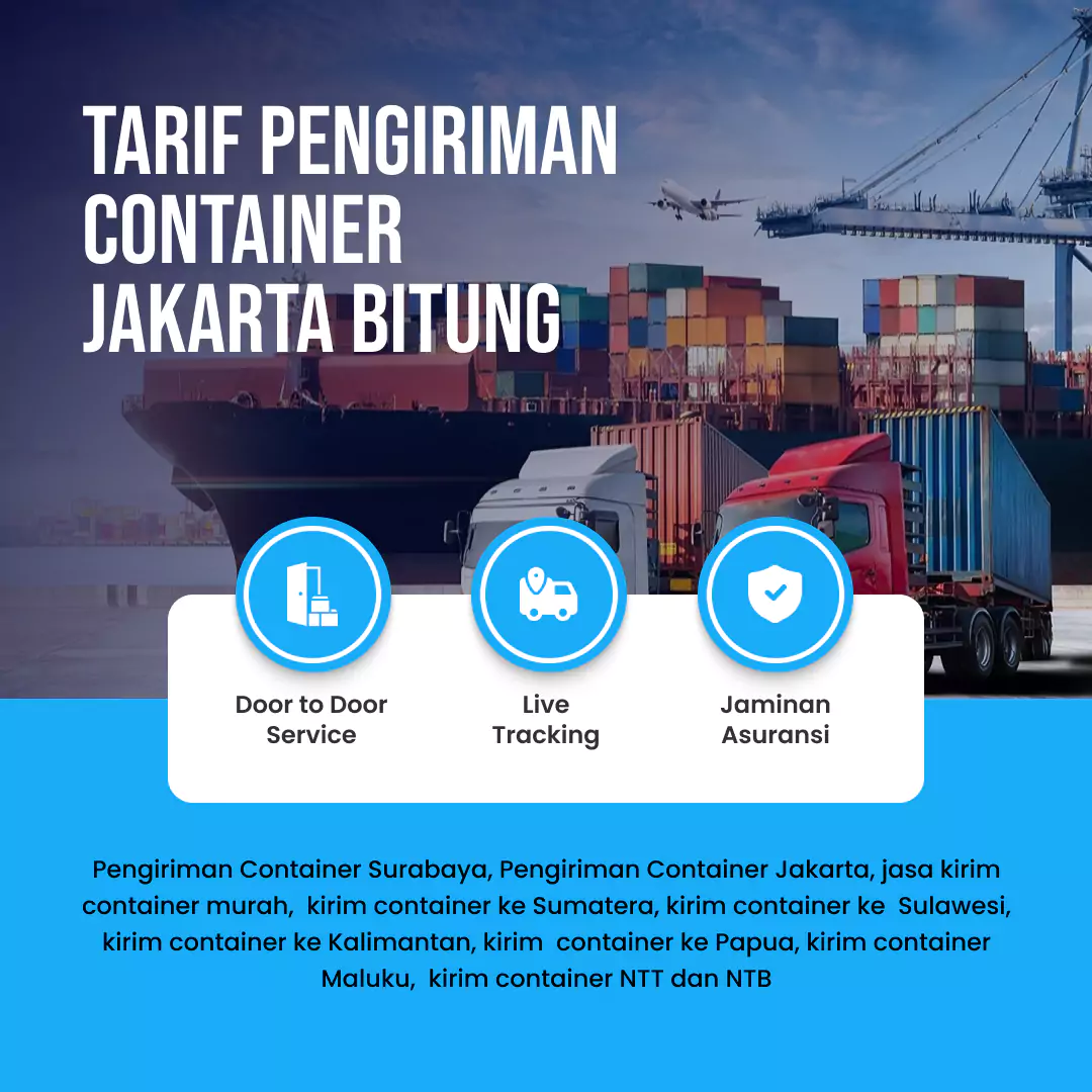 Tarif Pengiriman Container Jakarta Bitung