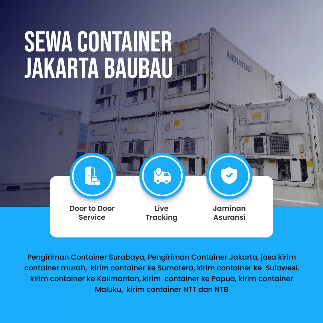 Sewa Container Jakarta Baubau