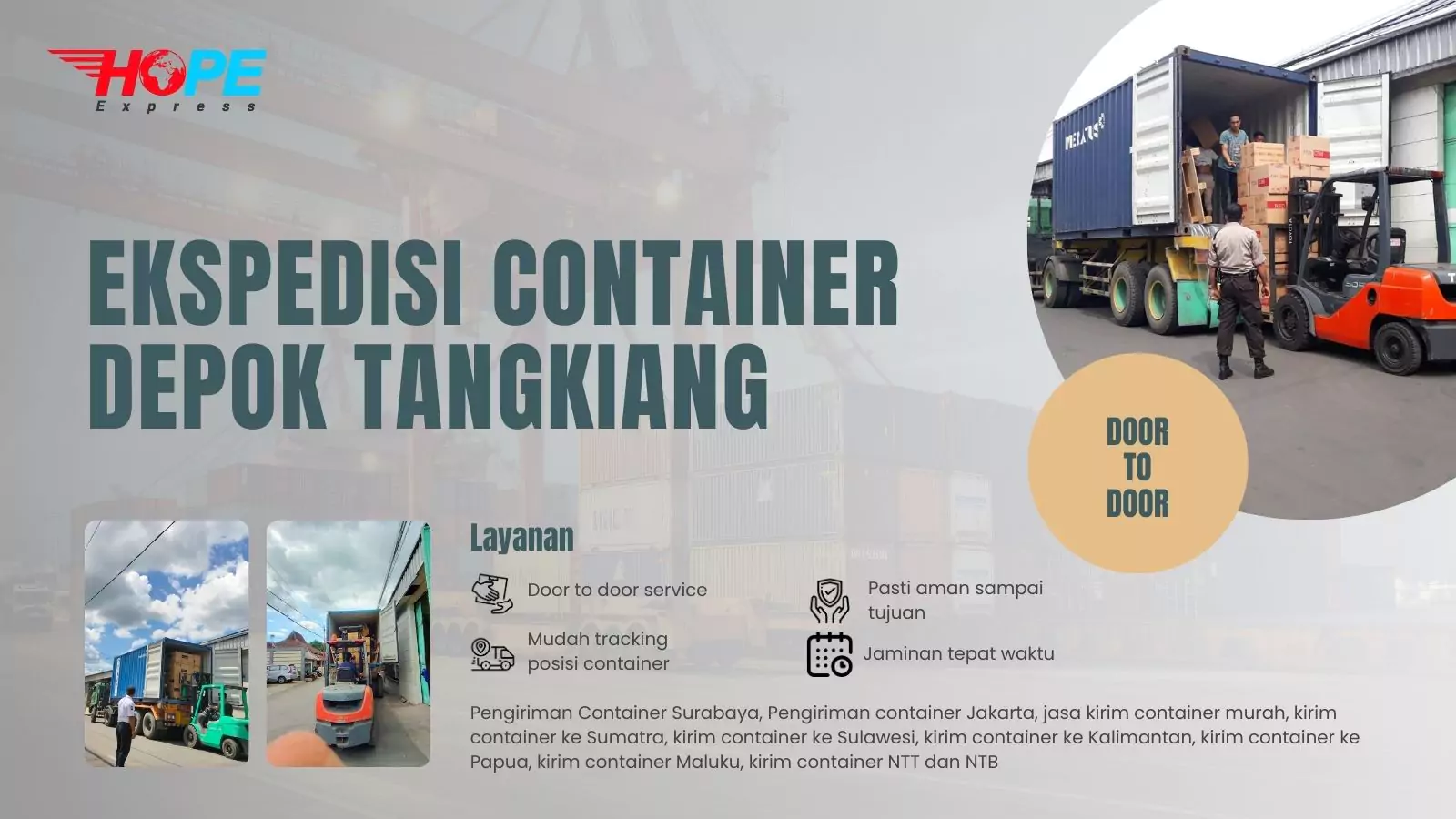 Ekspedisi Container Depok Tangkiang