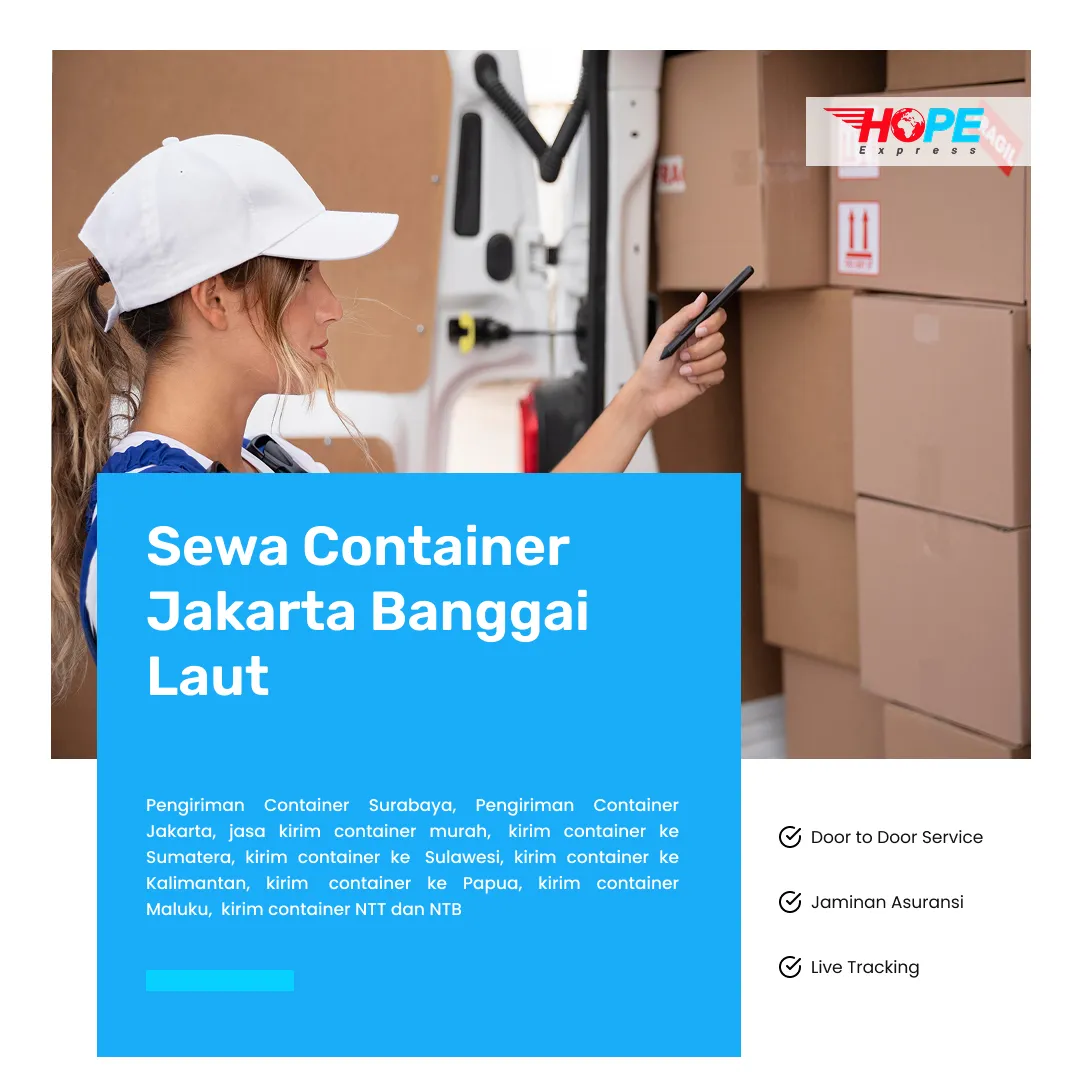 Sewa Container Jakarta Banggai Laut