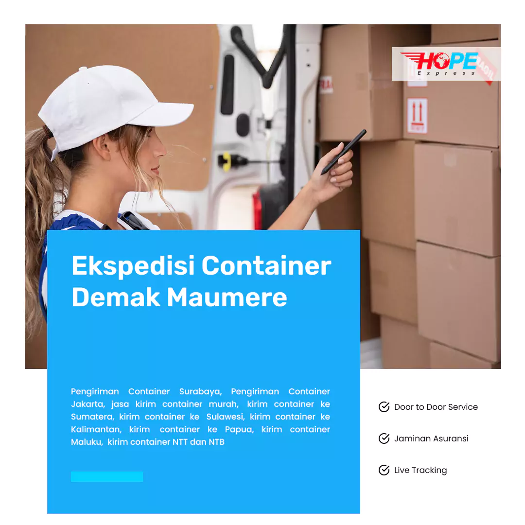 Ekspedisi Container Demak Maumere