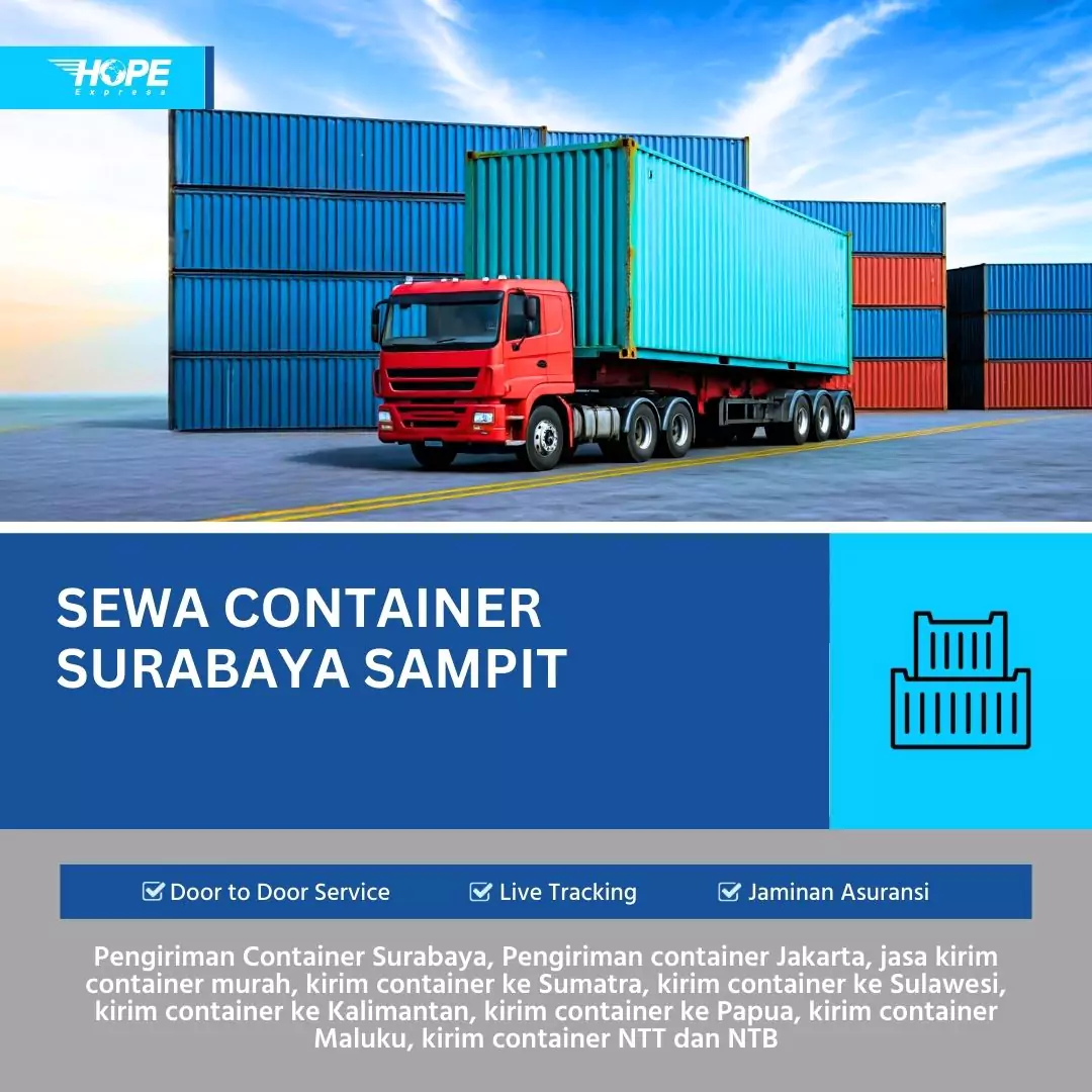 Sewa Container Surabaya Sampit