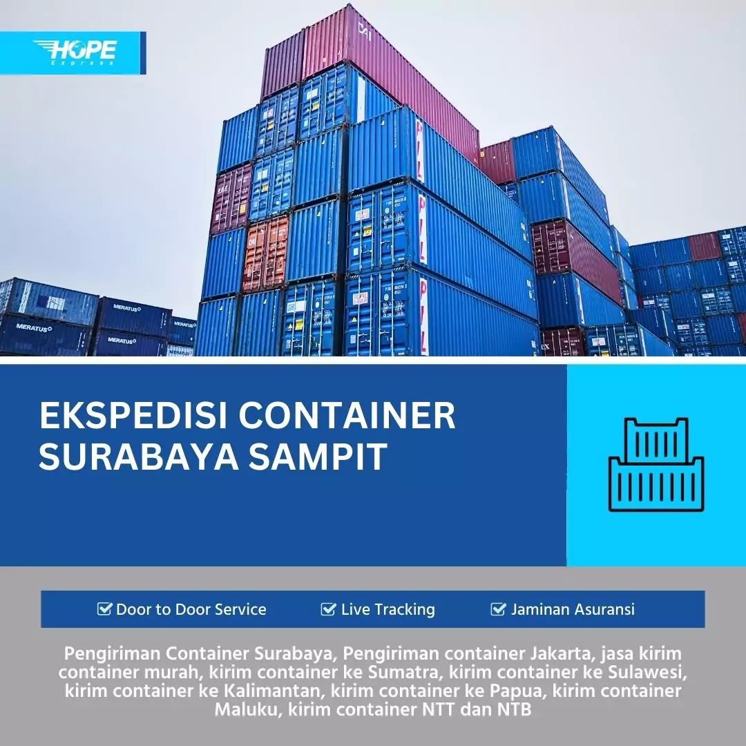 Ekspedisi Container Surabaya Sampit