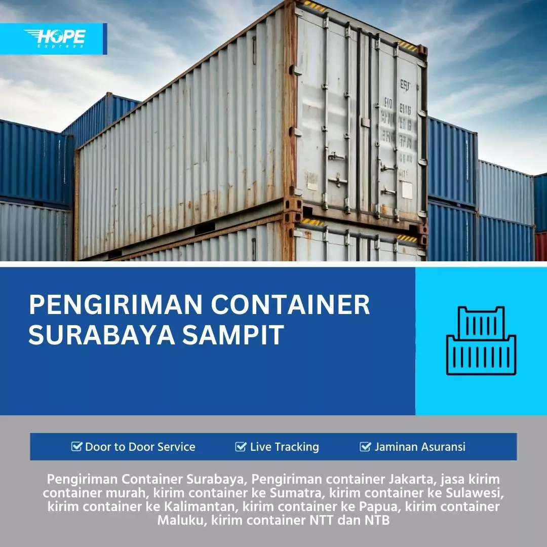 Pengiriman Container Surabaya Sampit