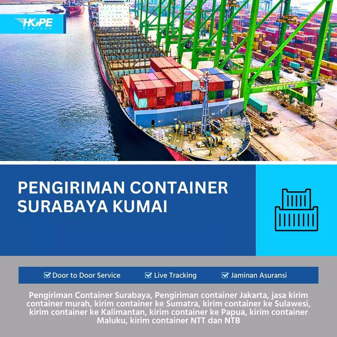 Pengiriman Container Surabaya Kumai