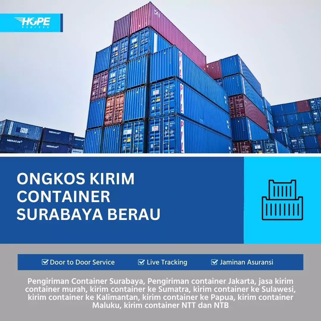 Ongkos Kirim Container Surabaya Berau