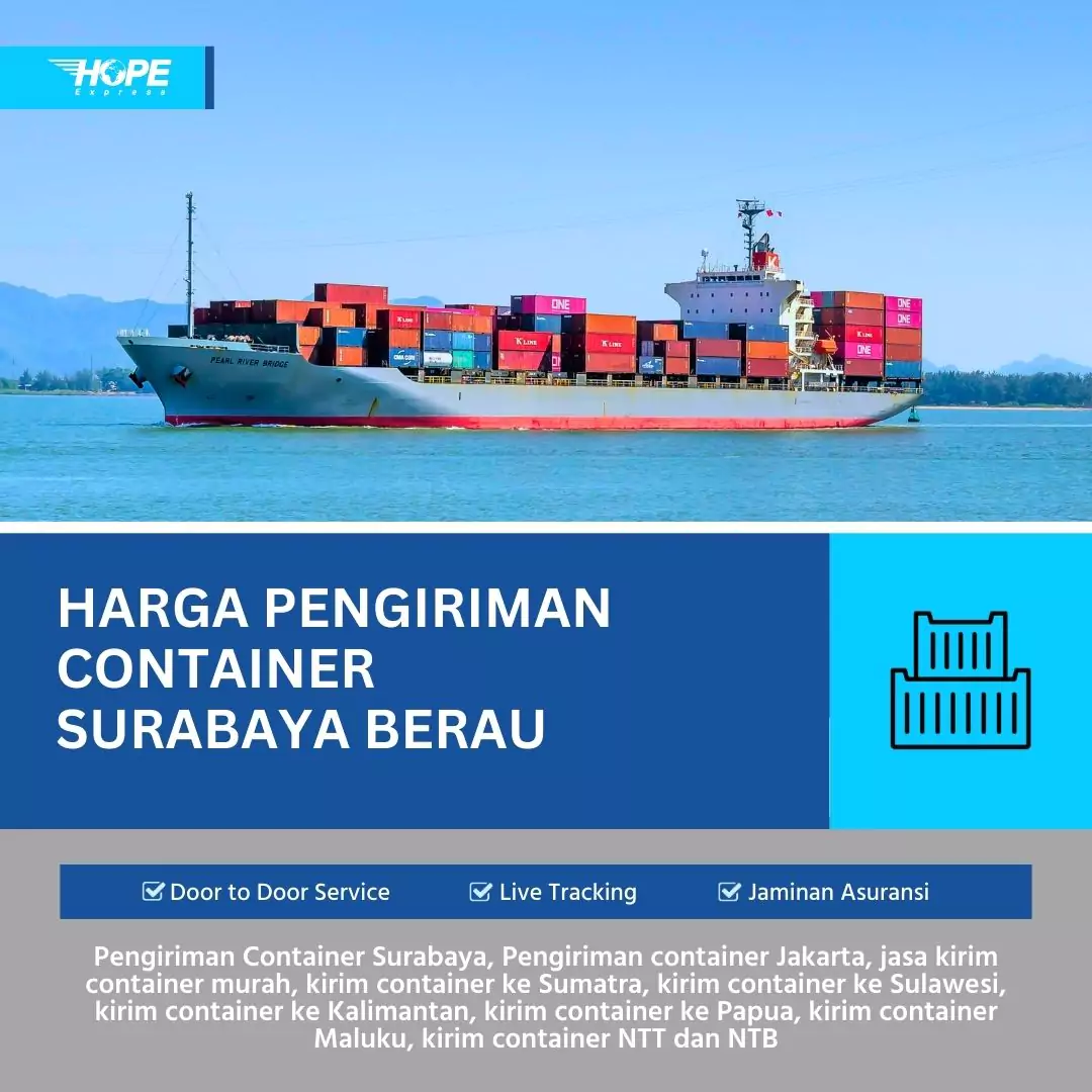 Harga Pengiriman Container Surabaya Berau