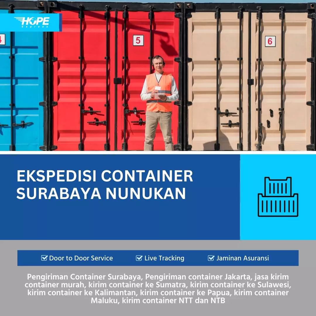 Ekspedisi Container Surabaya Nunukan